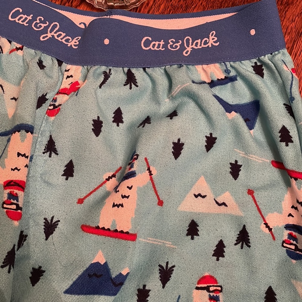 Cat & Jack pj bottoms size 8/10 - Picture 3 of 4